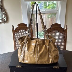 Coach Tan Shoulder Bag